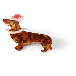 Santa Dog Claw Clip - 1 of 4