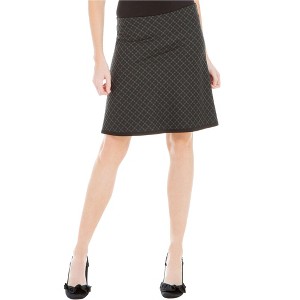 Max Studio London Womens Diamond-Print A-line Skirt - 1 of 1