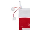 Northlight 19" Red and White "Dear Santa" Envelope Christmas Stocking - image 4 of 4