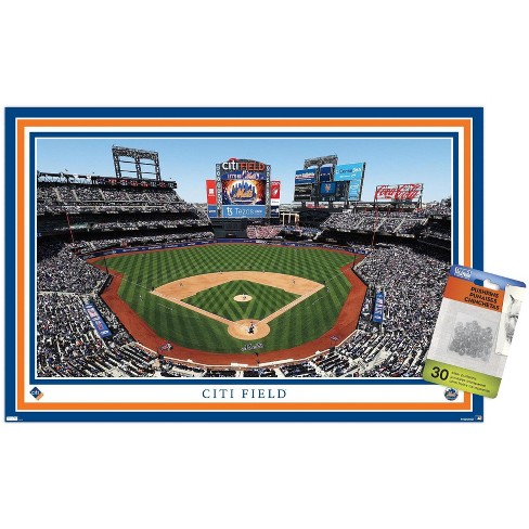 Trends International Mlb New York Mets - Drip Helmet 22 Unframed Wall  Poster Print White Mounts Bundle 14.725 X 22.375 : Target