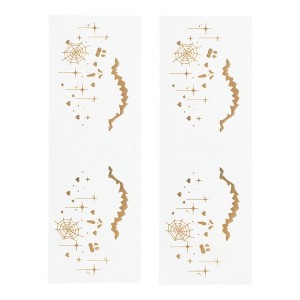 Unique Bargains Waterproof Freckles Stickers Face Tattoo 2 Pcs - 1 of 4
