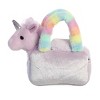 Aurora Small Plushy Purple Fancy Pals Fashionable Stuffed Animal 6" - 4 of 4