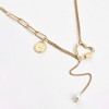 SOHI Women's Gold Link Chain Necklace - 4 of 4