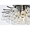 Elegant Lighting Toureg 6 light Gold Flush Mount Clear Royal Cut Crystal - 4 of 4