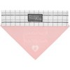 Pavilion Gift Company - Humans Getting Married - 7" x 5" Canvas Slip on Pet Bandana - Pet Toy - 3 of 4