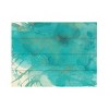 Trademark Fine Art Joyce Combs Turquoise Moment I Wood Slat Art - 4 of 4