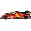 Ferrari 499P Hypercar #50 "Ferrari AF Corse" "24 Hours of Le Mans" (2023) with DISPLAY CASE 1/18 Model Car by BBR - 3 of 4
