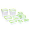 22-Piece Food Storage Containers w/Lids Click-and-Lock, BPA-Free Assorted Sizes Microwave, Freezer & Dishwasher Safe - 2 of 4