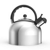 Stainless Steel Whistling Tea Kettle, 3.17 Quart, Teapot for Stove top with Wide Mouth - 2 of 4