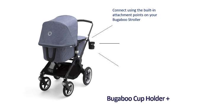 Bugaboo Cup Holder - Black, 2 of 9, play video