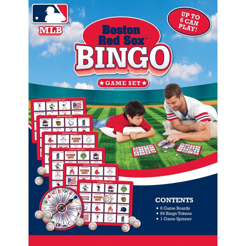 MasterPieces Kids Games - MLB Boston Red Sox Bingo Game, 4 of 6