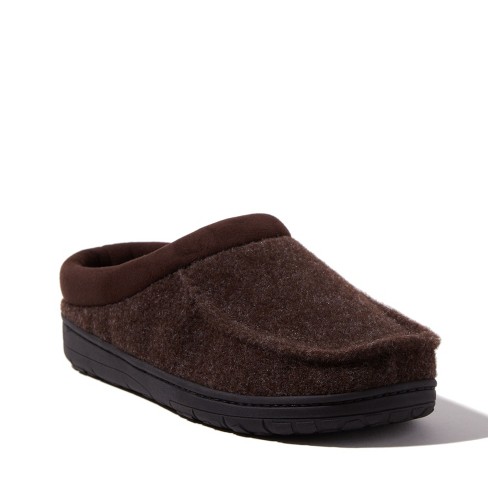 Alpine Swiss Paul Mens Memory Foam Fleece Clog Slippers House