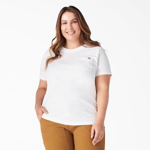 Dickies Women's Plus Heavyweight Short Sleeve T-Shirt - 1 of 4