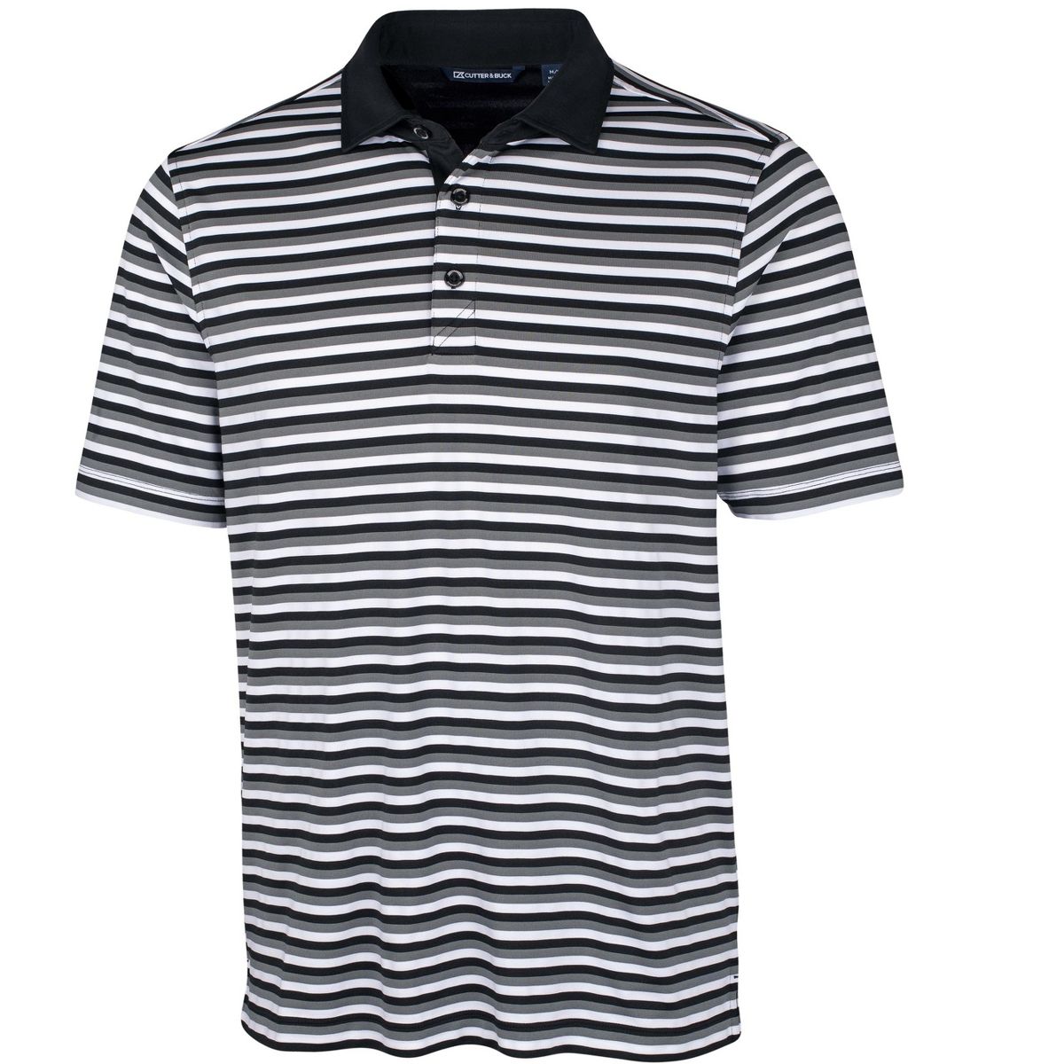 Cutter & Buck Mens Forge Polo Multi Stripe Shirt