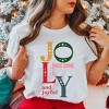 Simply Sage Market Women's Jolly and Joyful Short Sleeve Graphic Tee - 2 of 4