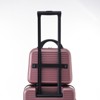 20 inch hard shell luggage with front pocket and 360 ° swivel wheels, lightweight and suitable for outdoor travel and camping - 2 of 4