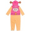 Nickelodeon Paw Patrol Skye Chase Marshall Zip Up Cosplay Coverall Toddler - 3 of 4