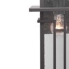 Progress Lighting Boxwood 1-Light Medium Wall Lantern in Antique Bronze with Clear Seeded Glass Shade - 4 of 4
