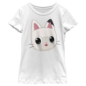 Girl's Gabby's Dollhouse Pandy Big Face T-Shirt - 1 of 4