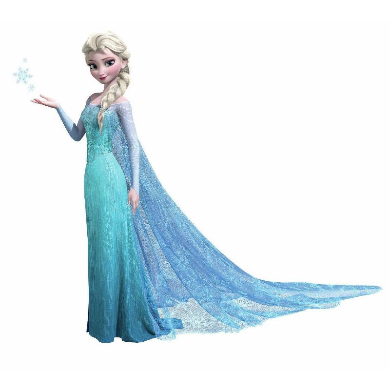 Frozen Elsa Peel and Stick Giant Kids&#39; Wall Decal, 1 of 8
