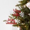 Metal Holiday Sentiment Ornament (Set of 12) - 3 of 4