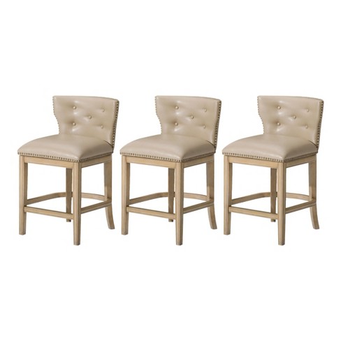 Maven Lane Hugo 26 Inch High Counter Height Barstool With Low Back In ...