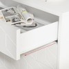 Drawer Storage Cabinet, Dresser for Bedroom, 53.5" Dresser Organizer with Metal Handle and Legs - 3 of 4