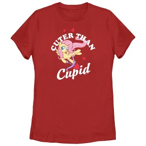 Women's My Little Pony: Friendship is Magic Cuter Than Cupid T-Shirt - 1 of 4