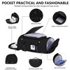 Gym Bag for Men Women with Shoes Compartment Travel Backpack, Sports Backpack, Weekender Overnight Bag with Wet Pocket - Black, MIYCOO - 3 of 4