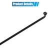 Unique Bargains 14G J Bend Bicycle Steel Spokes 36Pcs - 3 of 4