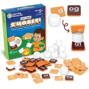 Learning Resources Stack N' Spell S'Mores - 1 of 4