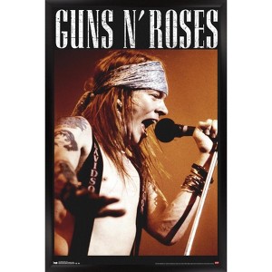 Trends International Guns N' Roses - Axel Framed Wall Poster Prints - 1 of 4