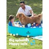 Joyfy 32/48/63" Foldable Dog Pet Pool, Portable Kiddie Pool, Anti-Slip Hard Plastic Bath Tub with Drain Suitable for Pets and Backyard Play with Kids - 2 of 4