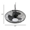Vie Air 20 Inch 3 Speed Gazebo Outdoor Fan in Matte Black - 4 of 4