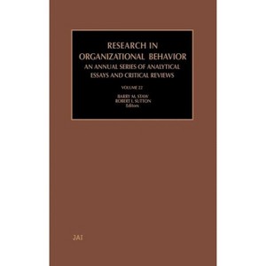 Research in Organizational Behavior - by  B M Staw & R I Sutton (Hardcover) - 1 of 1