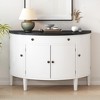 Bella Depot 47.2''W Curved Design Storage Cabinet - 2 of 4