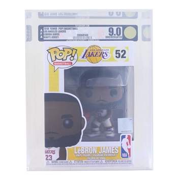 Funko POP LA Lakers NBA | Lebron White Jersey | Graded AFA 9