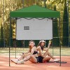 EAGLE PEAK 6'x4'Instant Pop Up Canopy with Adjustable Sun Wall - 2 of 4