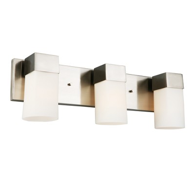 Ciara Springs 3 Vanity Light Silver/White - EGLO