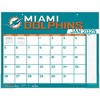 NFL Miami Dolphins 2025 22"x17" Desk Calendar - 2 of 4