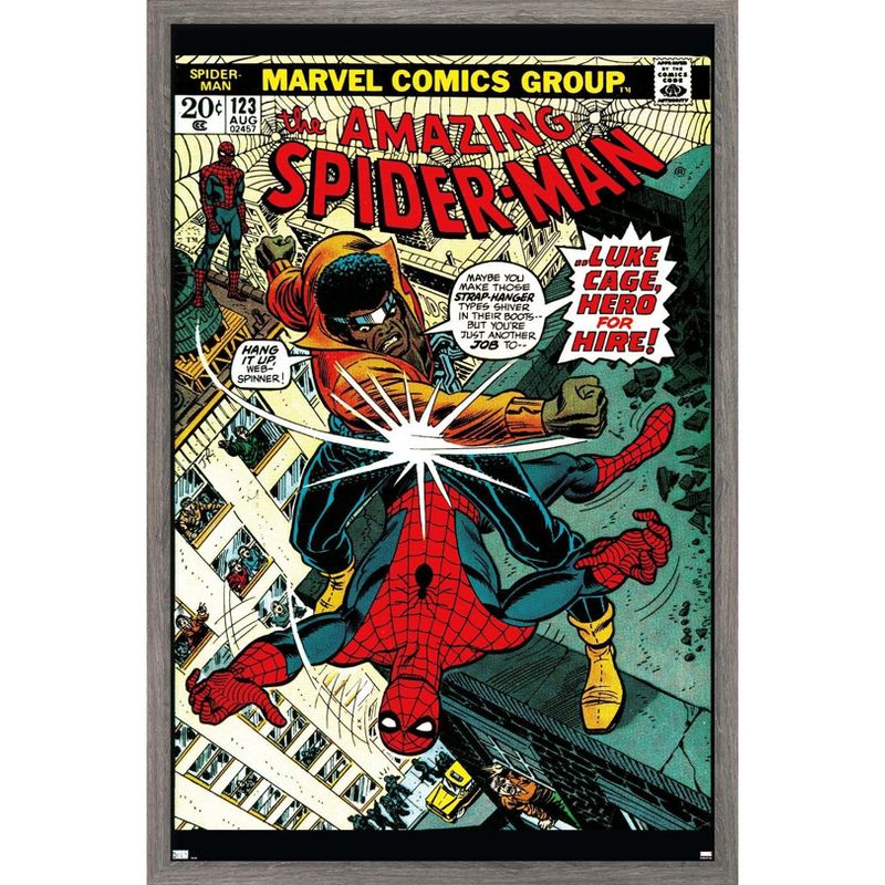 Trends International Marvel Comics - Amazing Spider-Man #123 Framed Wall Poster Prints, 1 of 7
