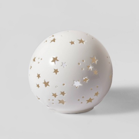 Starry globe deals night light