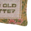 TOV Furniture Oh, This Old Schmatte Jacquard Cotton Pillow - 4 of 4