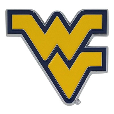 NCAA West Virginia Mountaineers University 3D Metal Emblem