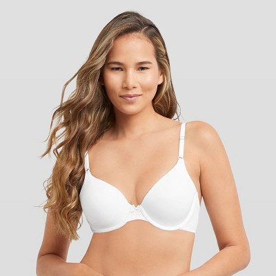 Maidenform Self Expressions Women's T-Shirt Bra 5701 2pk - Latte/White 36C