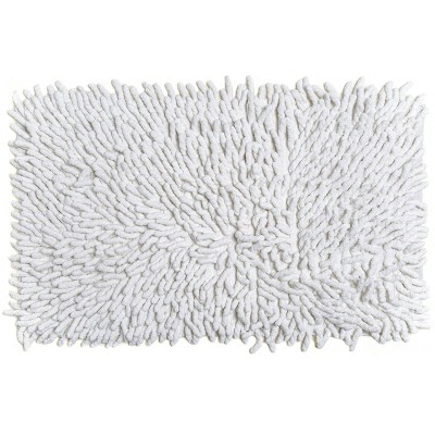 Chenille Basics Bath Rug Aqua - Cassadecor