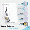 Emraw College Ruled Filler Paper, 3-Hole Punched, 100 Sheets/Pack, Lined White Paper for Binders – Office & Student Use, Pack of 2 - 3 of 4