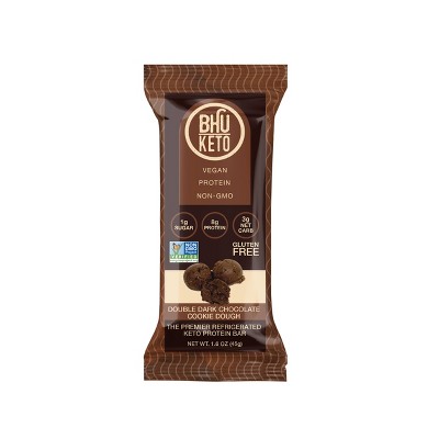 BHU Keto Double Chocolate Cookie Dough Bar - 1.6oz