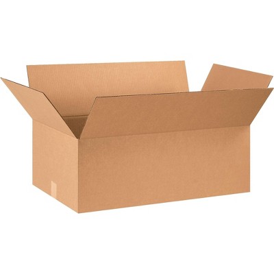 The Packaging Wholesalers 29" x 17" x 9" Shipping Boxes 32 ECT Brown 20/Bundle (BS291709)