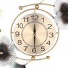 YIYIBYUS Luxury Atmosphere Ginkgo Leaf Wall Clock Mute DIY Large Wall Clock - 4 of 4